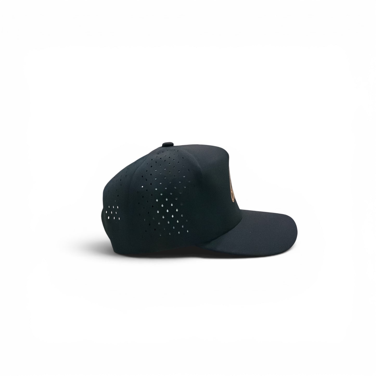 Laser Cut Cap Black