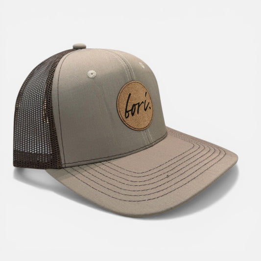 Trucker Crema y Brown
