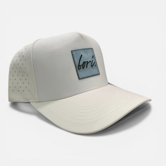 Laser Cut Cap Bone White