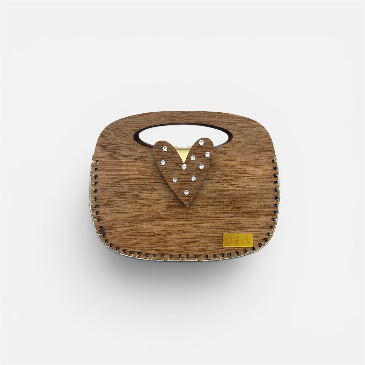 Wood Heart Happy