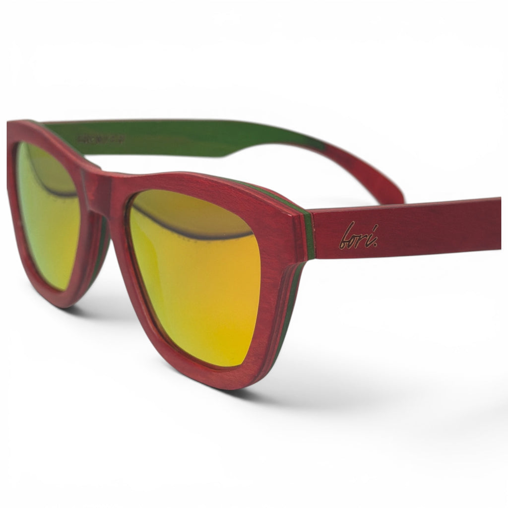 Gafas de Madera Lajas 2| Polarizadas