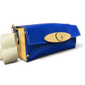 Cartera Milagros Azul | Cartera Madera y Cuero