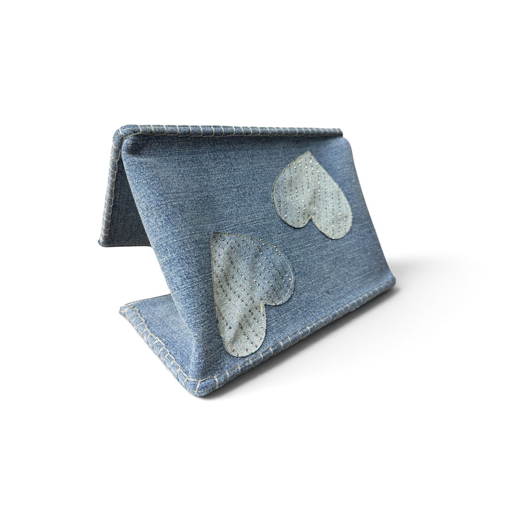 Cartera Xamira Corazón | Denim y Madera