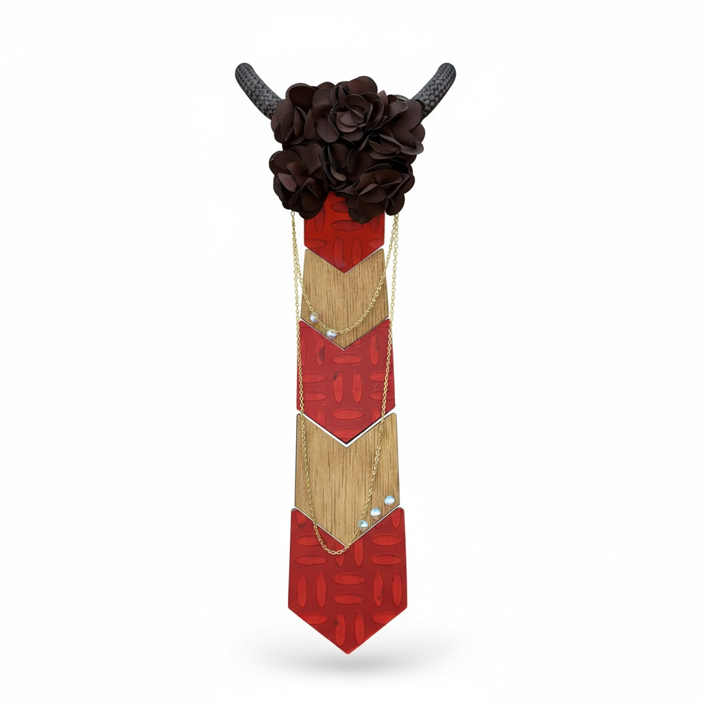 Corbata Floral| Collar