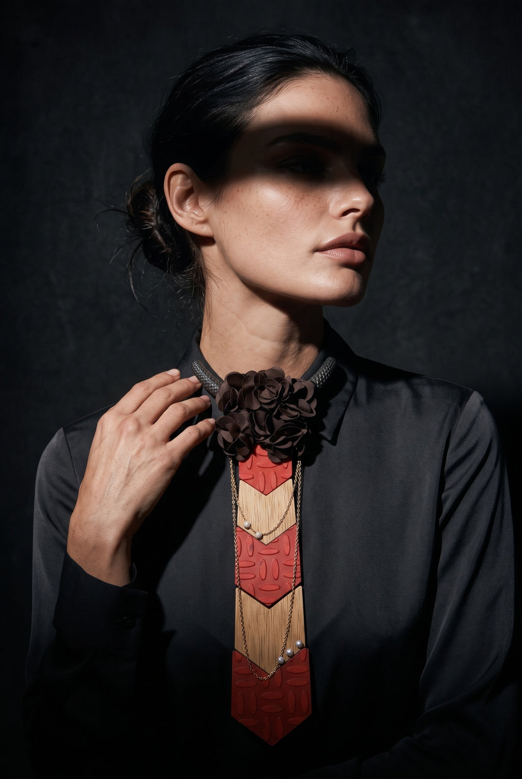 Corbata Floral| Collar