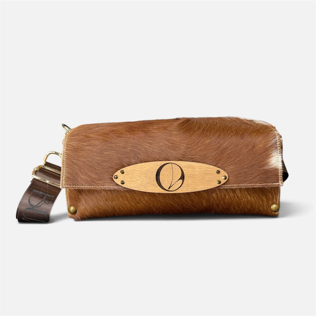 Bravía Milagros | Cartera Cuero y madera